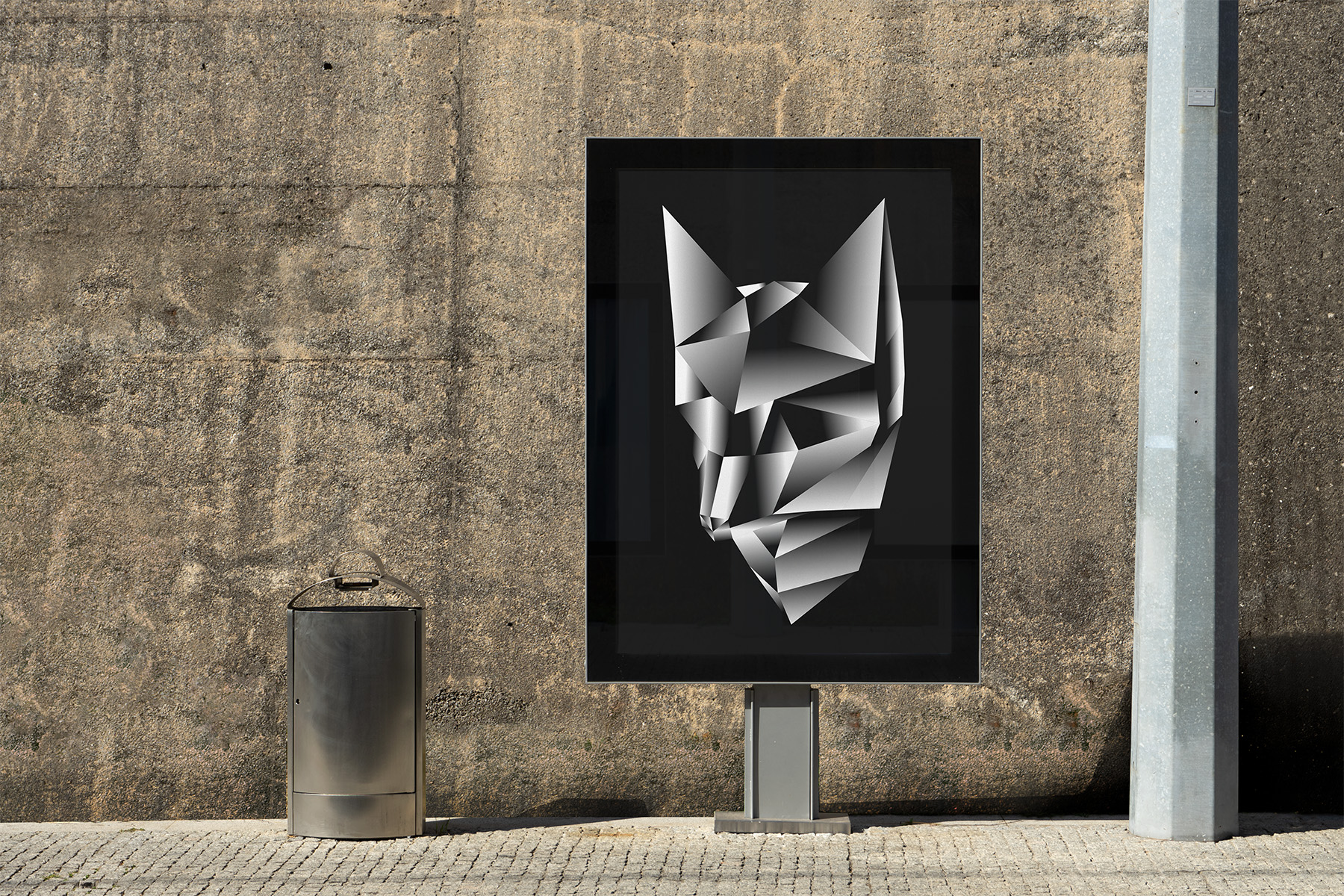 Bitcoin inscription — code and vector graphics artwork